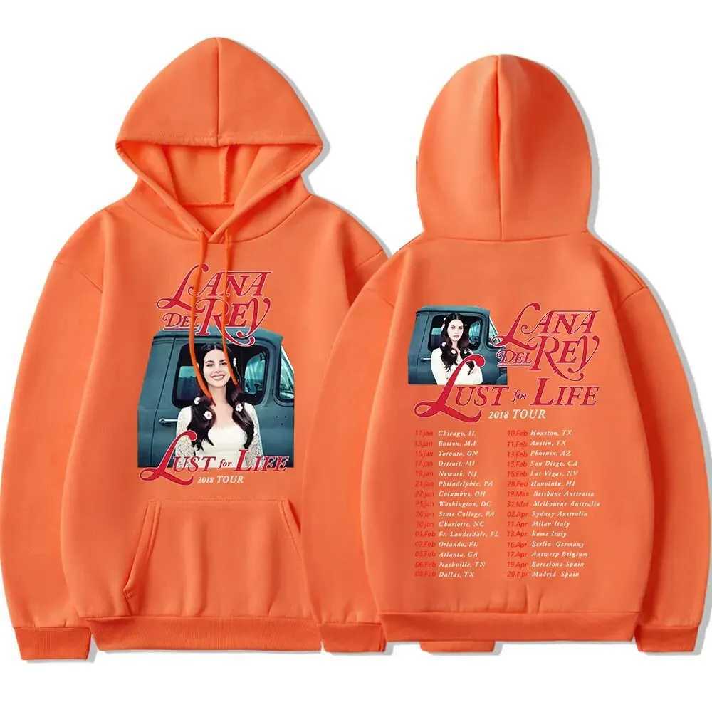 New s longing for life printed mens hoodies shirts sweatshirts Pulleys Harajuku unisex clothing X241216