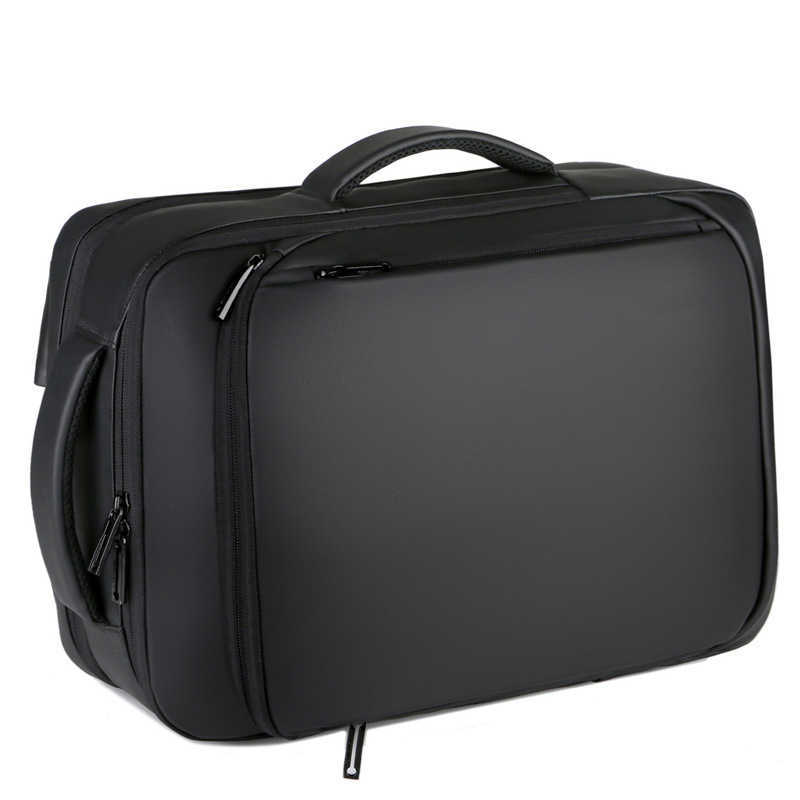 Backpack New Business Mens Film Computer Bag Multi Functional Business Backpack Large Capacity Leisure Travel Bag 240920