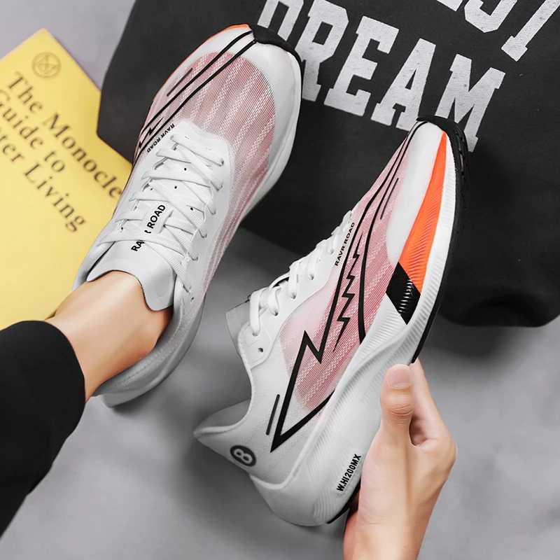 Sneakers Man High Quality Non-Slip Casual Sports Shoes Lightweight Breathable Tennis Shoe Running Shoes Carbon Plate Men TrainerC250325