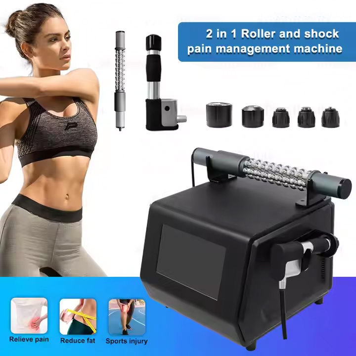 2025 New Arrivals Infrared Heat Massage Inner Ball Endosfera Roller Shock Waves Rehabilitation Equipment For Physiotherapy Center