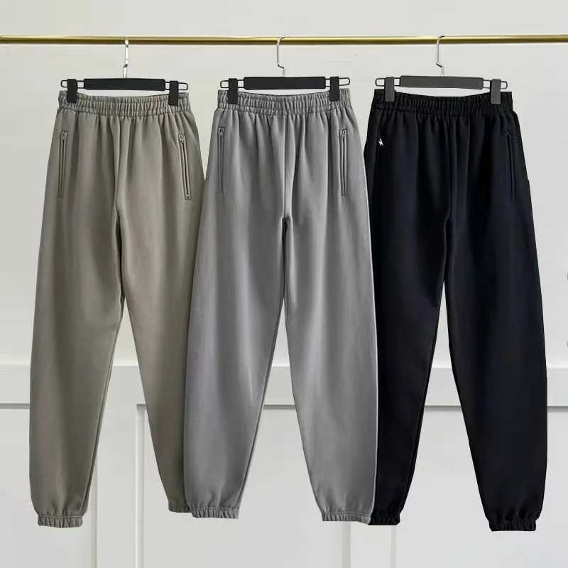 West Season 6 Sweatpants Vintage Solid Colour 100% Cotton Season Collection High Quality 1 1 Mens Womens Casual Pants X241216