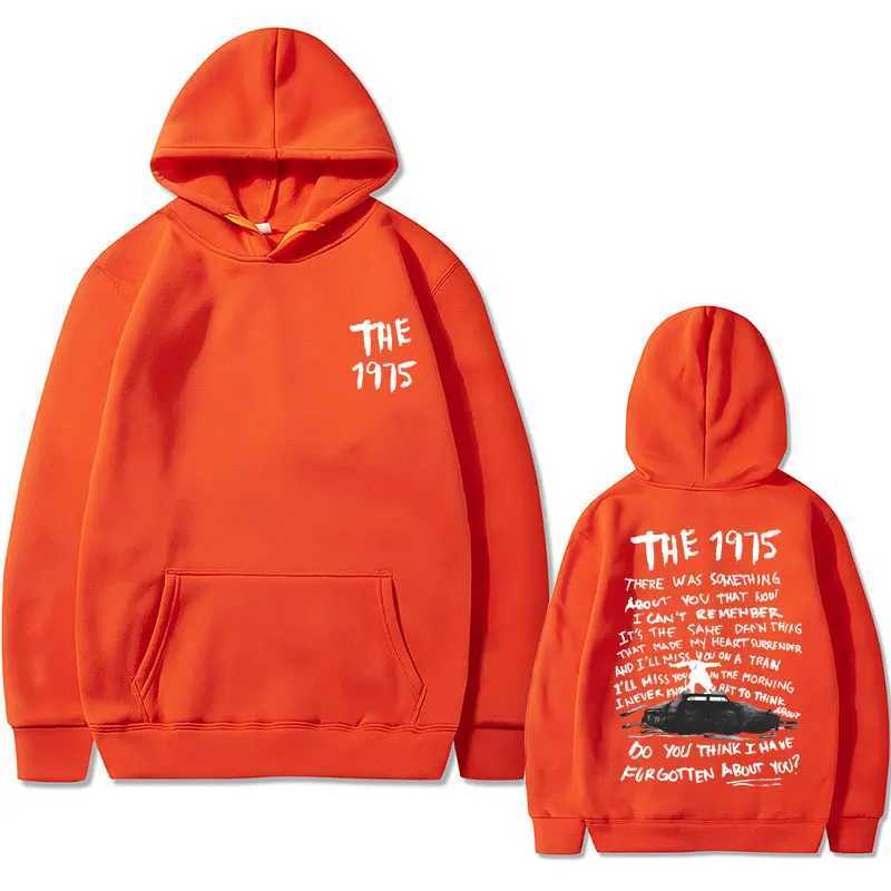 The 1975 about You Graphic Print Hoodies Being Funny in A Foreign Language Album Hoodies Men Womens Casual Vintage Sweatshirt X241216