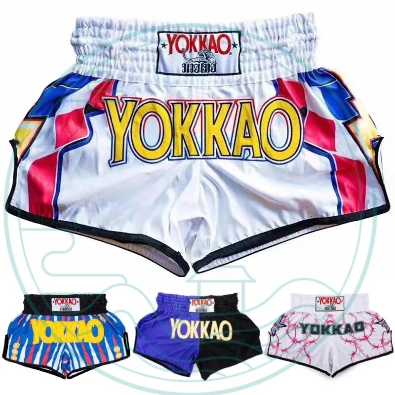 Boxing shorts comprehensive Taekwondo Jujutsu Sanda training fitness gym MMA Muay Thai sports shorts