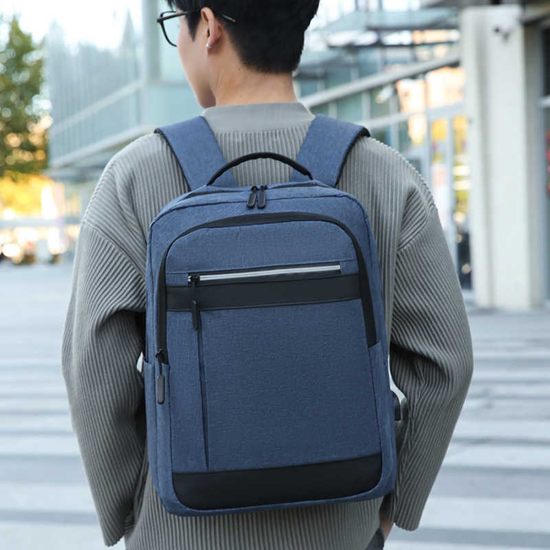 Usb Charging Leisure Business Backpack Large Capacity Laptop Backpack Travel Bag Mens Outdoor Backpack 240920