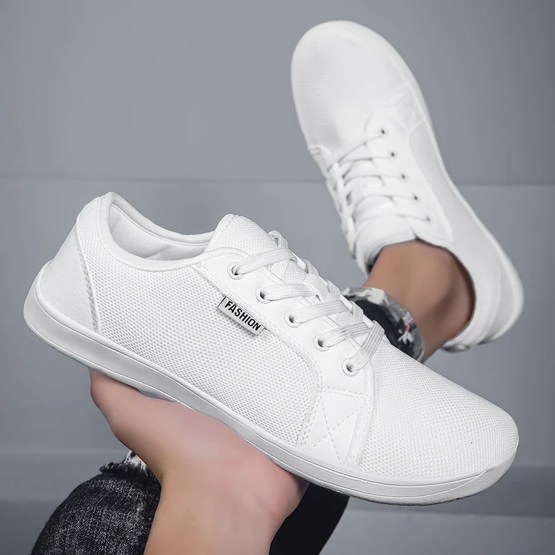 YRZL Men Wide Barefoot Shoes for Unisex Outdoor Womens Running Zero Drop Casual Sneakers Minimalist Shoes Men 241213