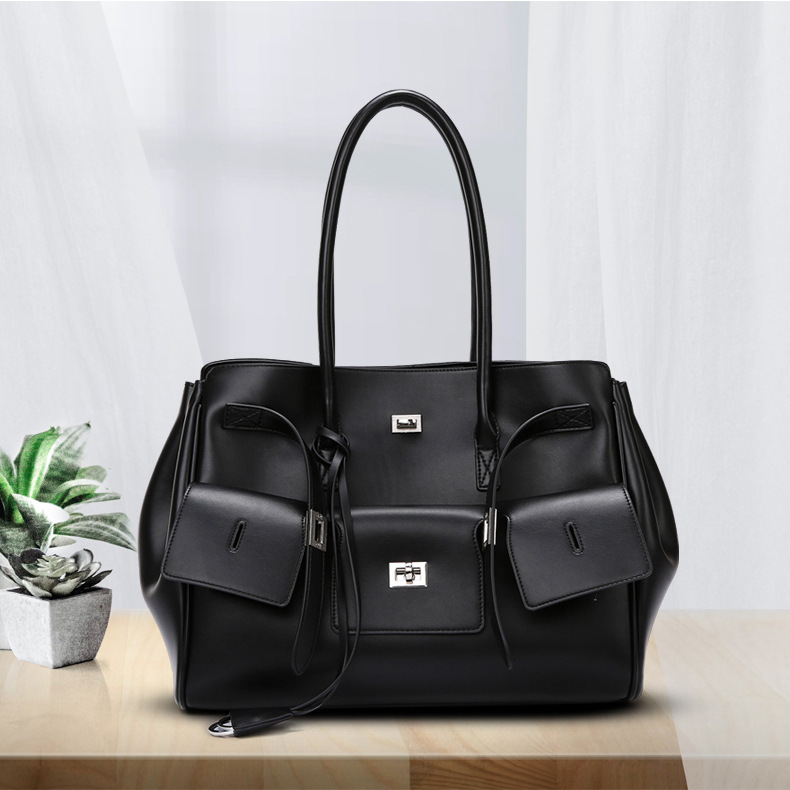 New denim fashion minimalist handbag for women large capacity single shoulder commuting bag designer single shoulder bag trendy handbag bag