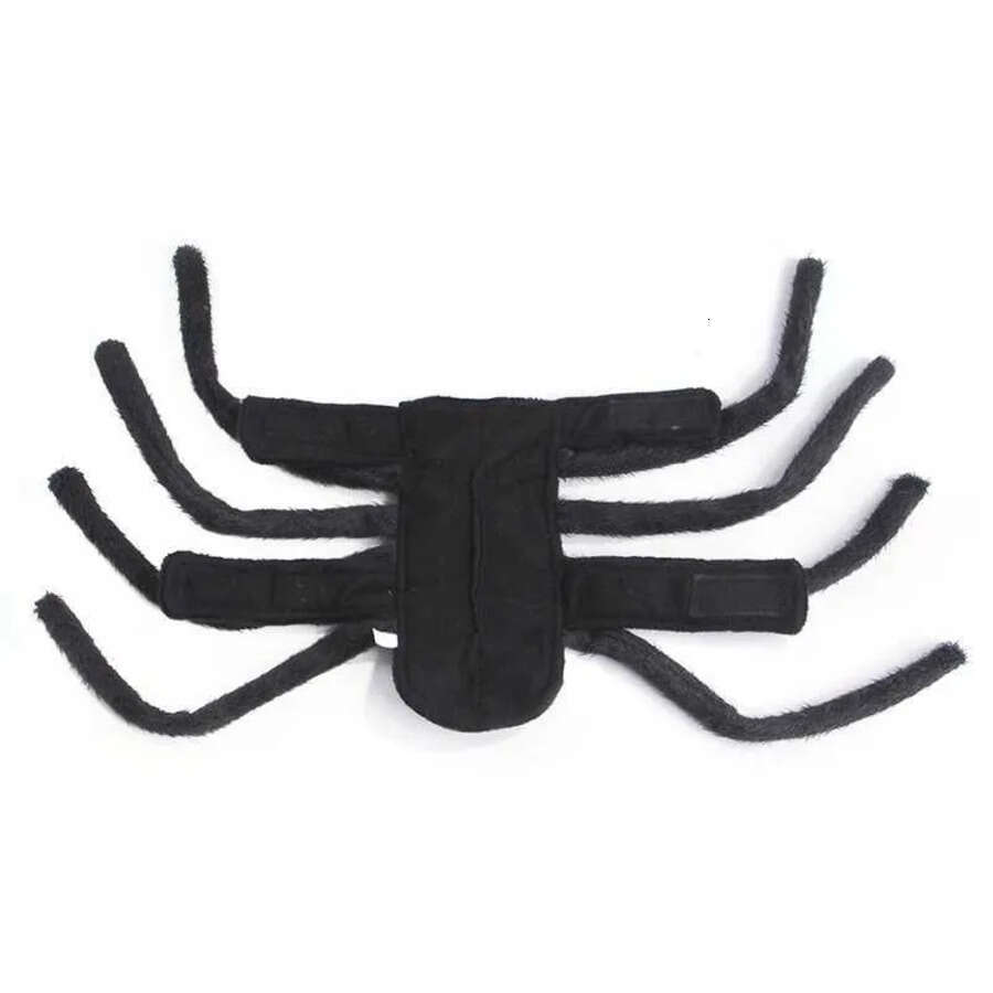 Dog Apparel Halloween Pet Costume Black Spider Cosplay Funny Dress Up For Cat Small Medium Large Dogs Accessories H240506