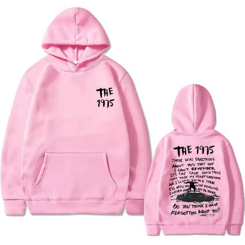 The 1975 about You Graphic Print Hoodies Being Funny in A Foreign Language Album Hoodies Men Womens Casual Vintage Sweatshirt X241216
