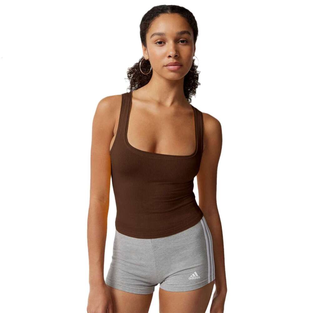 European And American Women's Base Shirt, Vest, Cross-Border Suspender, Solid Color Slim Fit Top, Fashionable Quality Classic