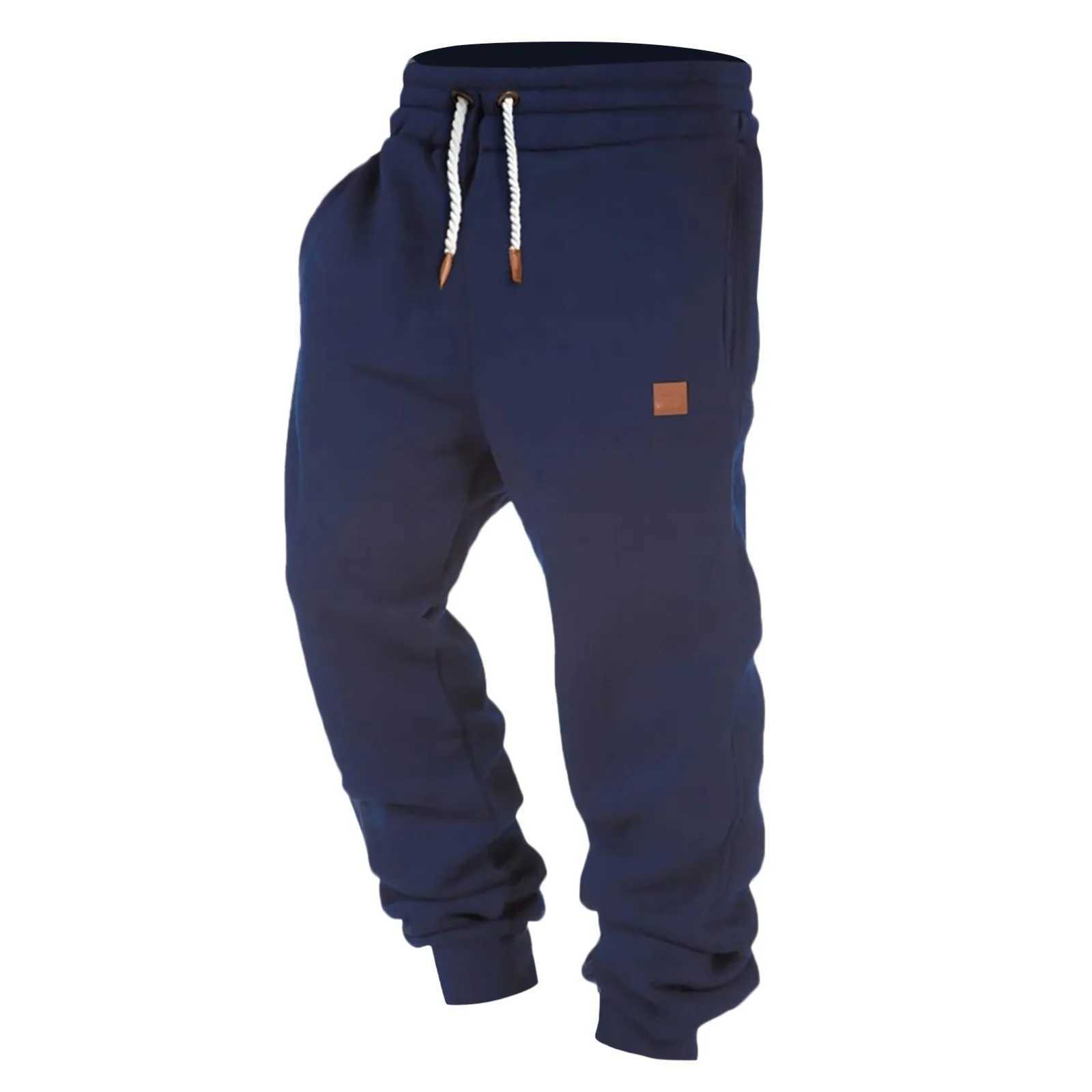 Mens Outdoor Jogger Fitness Running Basketball Training Trouser Plus Size Loose Casual Pants Drawstring Baggy Sweatpants Black X250319