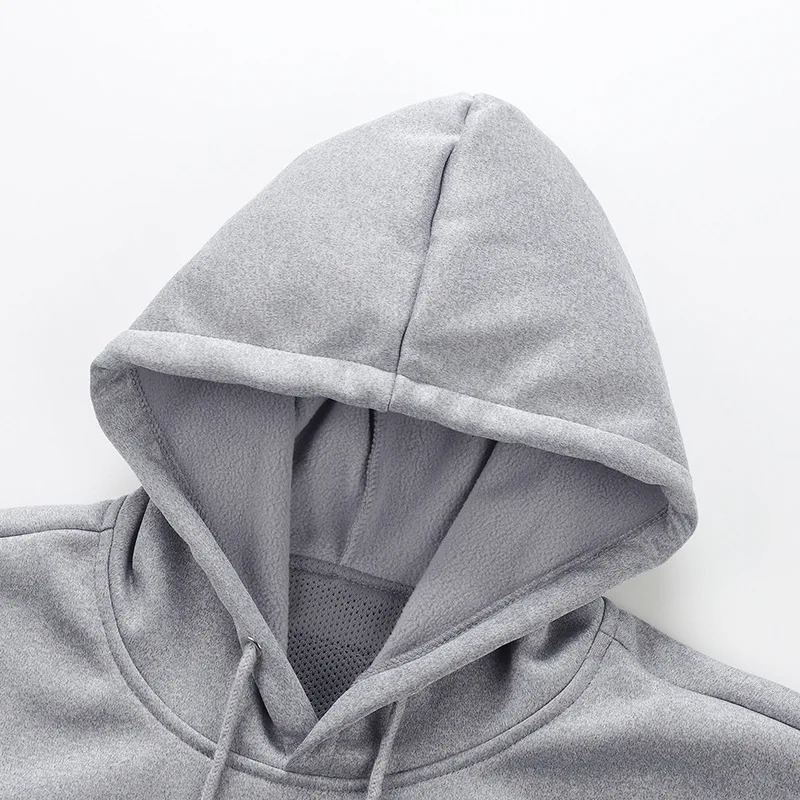 Hooded Heating Sweater Outdoor Sports Pullover Electric Jacket Electric Heating Intelligent Constant Temperature Heating 241214