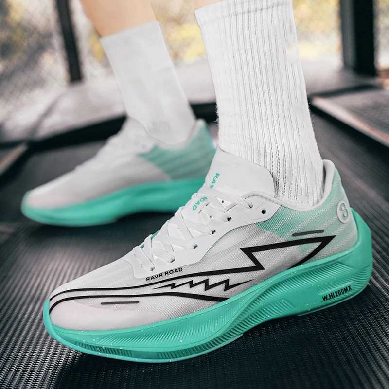 Sneakers Man High Quality Non-Slip Casual Sports Shoes Lightweight Breathable Tennis Shoe Running Shoes Carbon Plate Men TrainerC250325