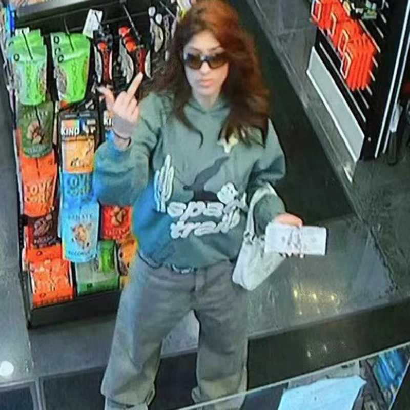 Y2K Strtwear Heart Space Trails Foam Hooded Hoodies Unisex Pullover Loose Casual Flce Sweatshirts for Men Oversized X241216