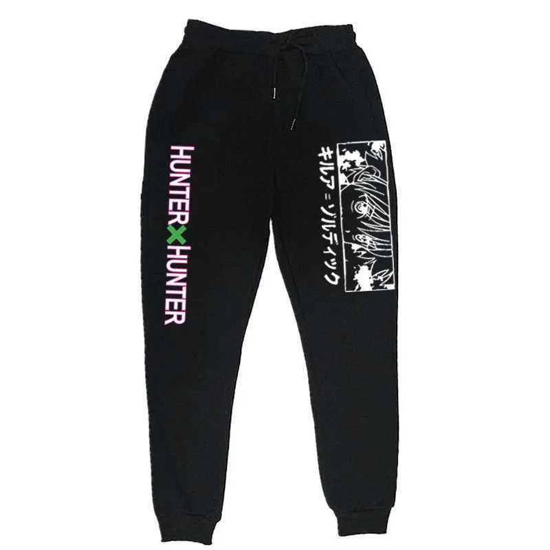 Japanese Anime Hunter x Hunter Printed Pants Mens Sports Pants Jogger Lounge Pants Pocket Outdoor Hiking Running Trouser Sports Pants X241216