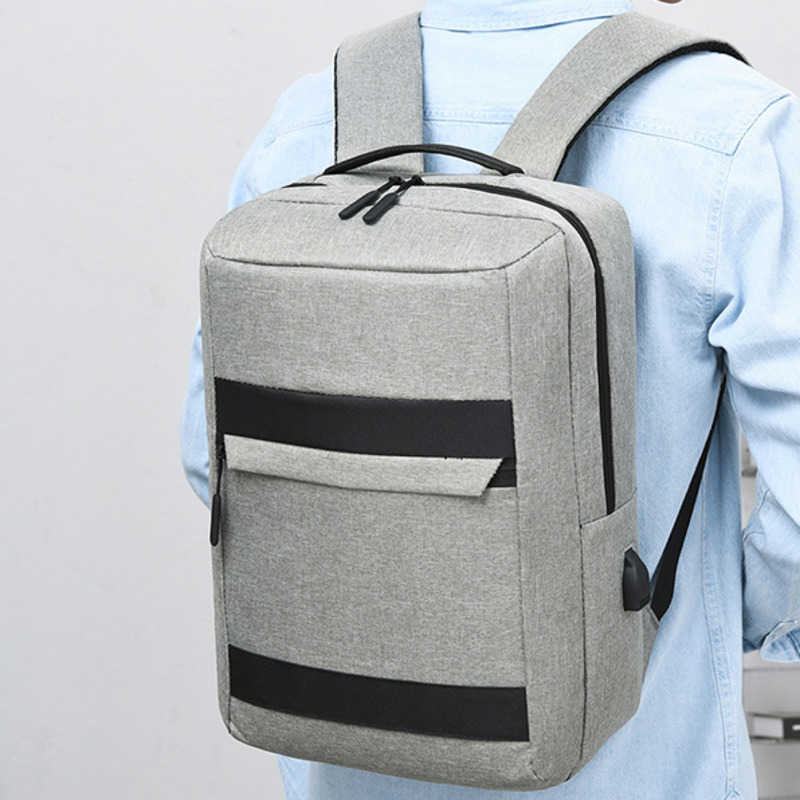 Business Backpack with Large Capacity Portable Multifunctional Computer Bag Multiple Compartments Thickened Mens Business Commuting Backpack 240920