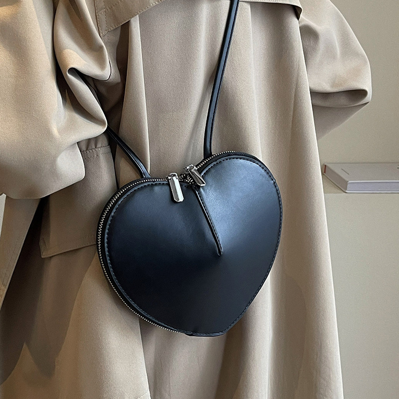 Women Shoulder Handbag High-end Niche Popular Peach Heart Bag Special Design Fashion Triple Black Beige Pink Red Gifts Free shipping cfd3 4b0
