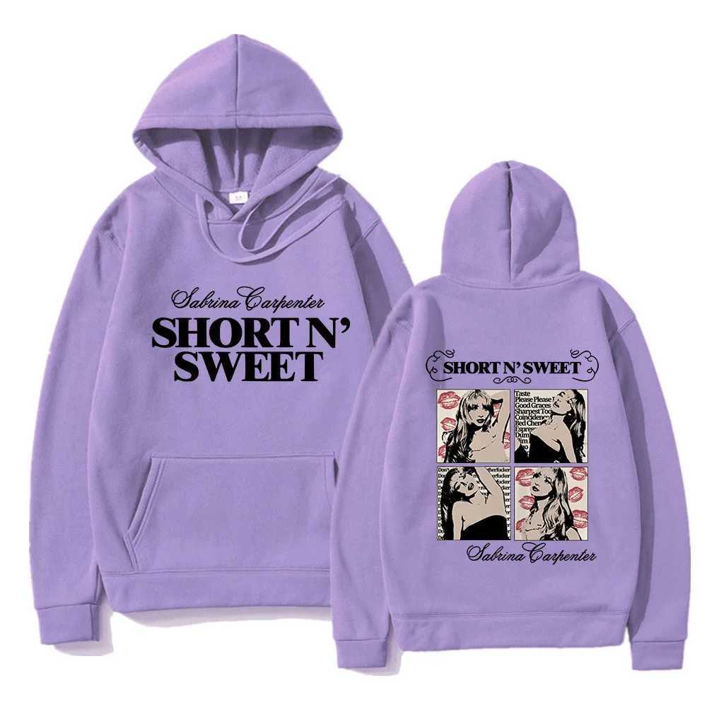 Sabrina Carpenter Short NSwt Hoodie Mens Fashion Casual Hoodie Unisex Autumn Winter Harajuku Hoodie Sportswear X241216