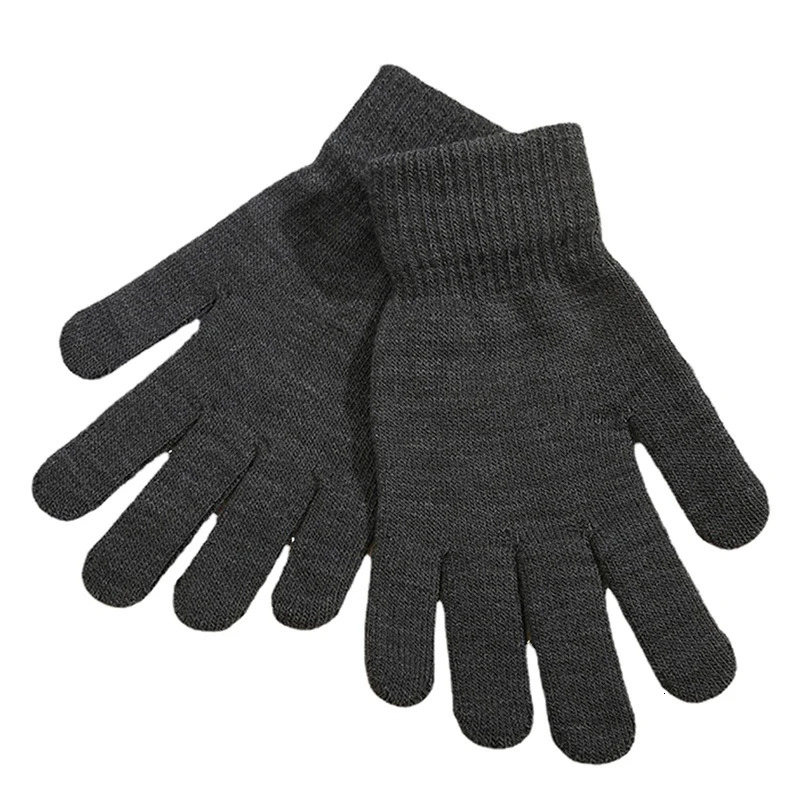 Winter Knitted Gloves Mens and Womens Touchscreen Warm Cold resistant Full Finger Korean style Fully Matched Bicycle Wool 241212