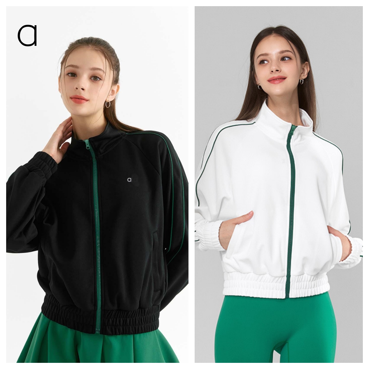 A637 Stand-up Collar Jacket Loose and Simple Coat Sports Golf Tennis Jackets