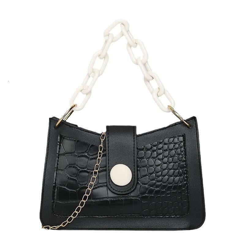 Women's Hobo Underarm Ladies Handbags, One Piece Hair Collection, Stone Pattern Shoulder Bag, Handbag