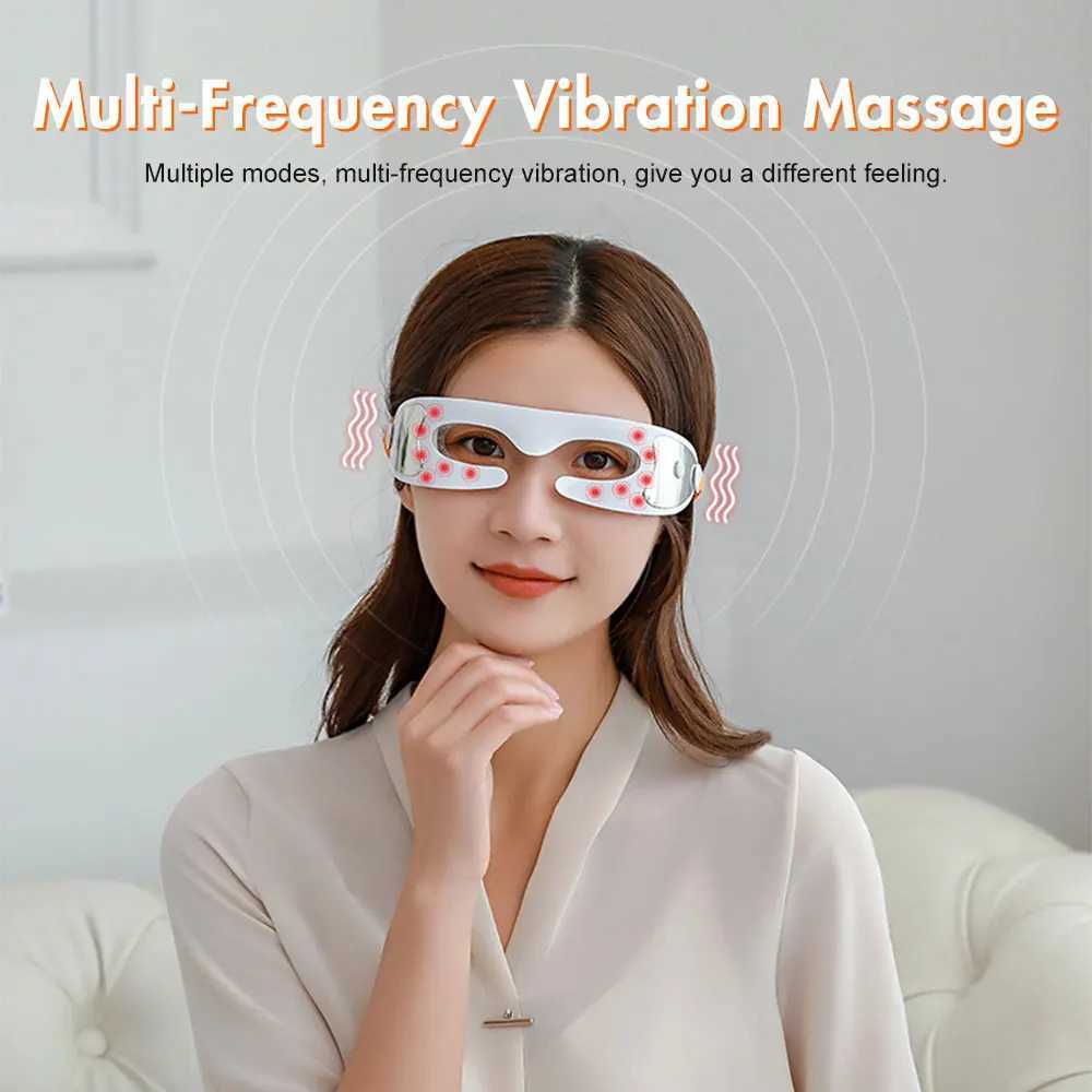 EMS Eye Relax Massager Anti Wrinkle Hot Eye Massage Anti Aging Eye Wrinkles Dark Circles Remover Skin Tightening Beauty DevicesXJ250224