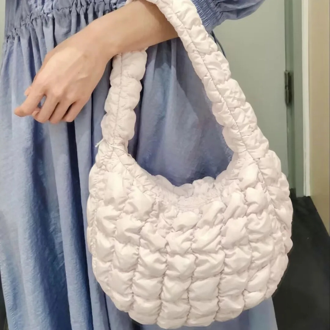 New Soft Outdoor Leisure Wallet Yoga Bag Cloud Bag Designer Solid Color Large Capacity Handbag