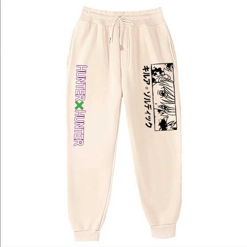 Japanese Anime Hunter x Hunter Printed Pants Mens Sports Pants Jogger Lounge Pants Pocket Outdoor Hiking Running Trouser Sports Pants X241216