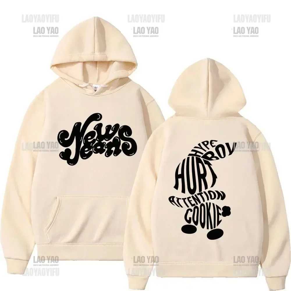Korean Bunnies Print Casual Kpop Tracksuit Hoodie Unisex Hipster Strtwear Sweatshirt Soft u0026 Comfortable Perfect for Daily Wear L2510181TV9