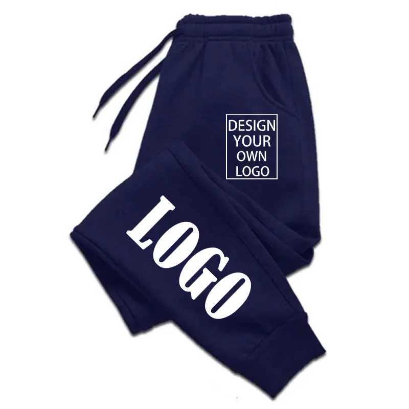 Customized New Men Sweatpants Casual Jogging Slim Fit Drawstring Trousers Athletic Sport Pants X250319