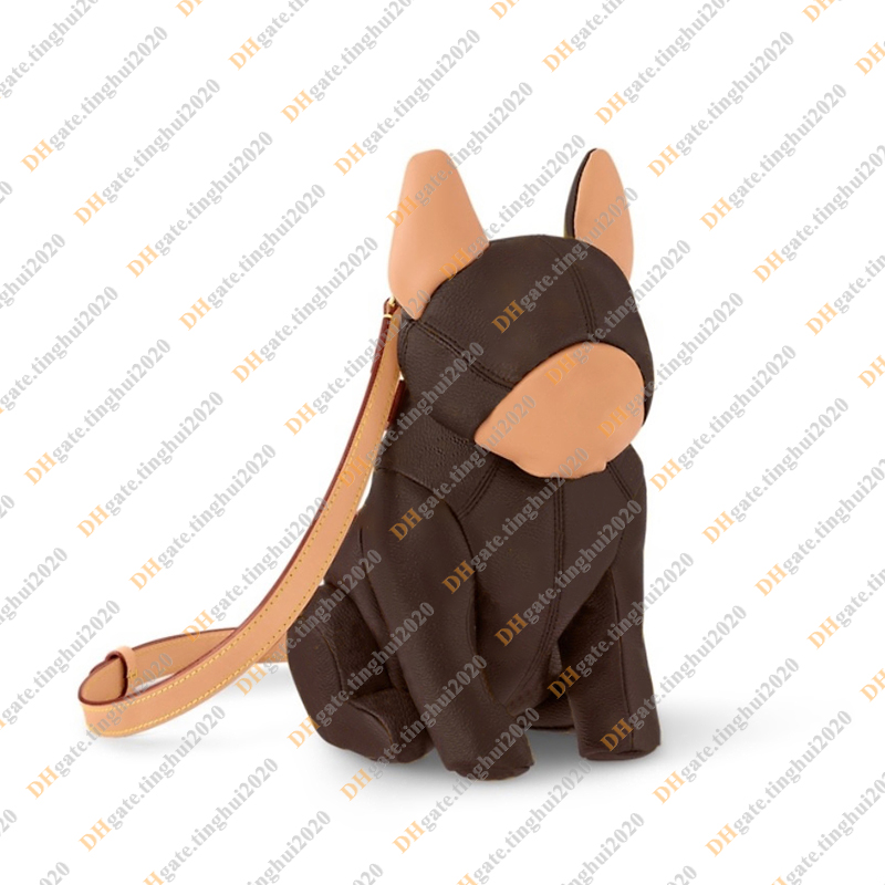 Men Fashion Casual Designe Luxury Pooch Bag Bulldog Bag Crossbody Shoulder Bag Messenger Bag Handbag Totes TOP Mirror Quality M12617 Purse Pouch