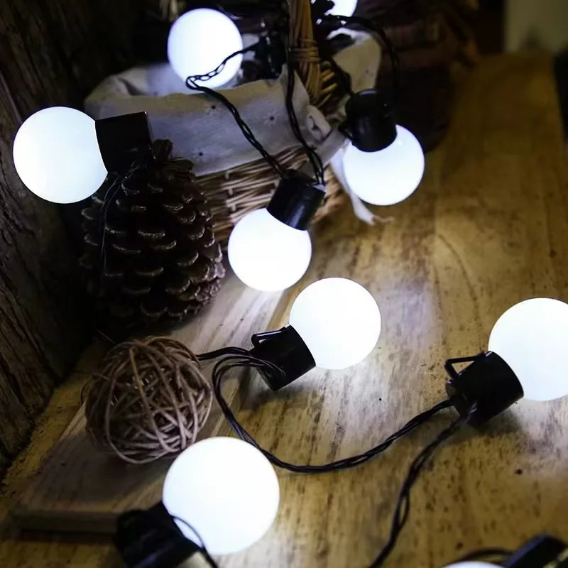 Decorative LED G50 Globe Lights for Courtyard Hanging and Ambiance Enhancement