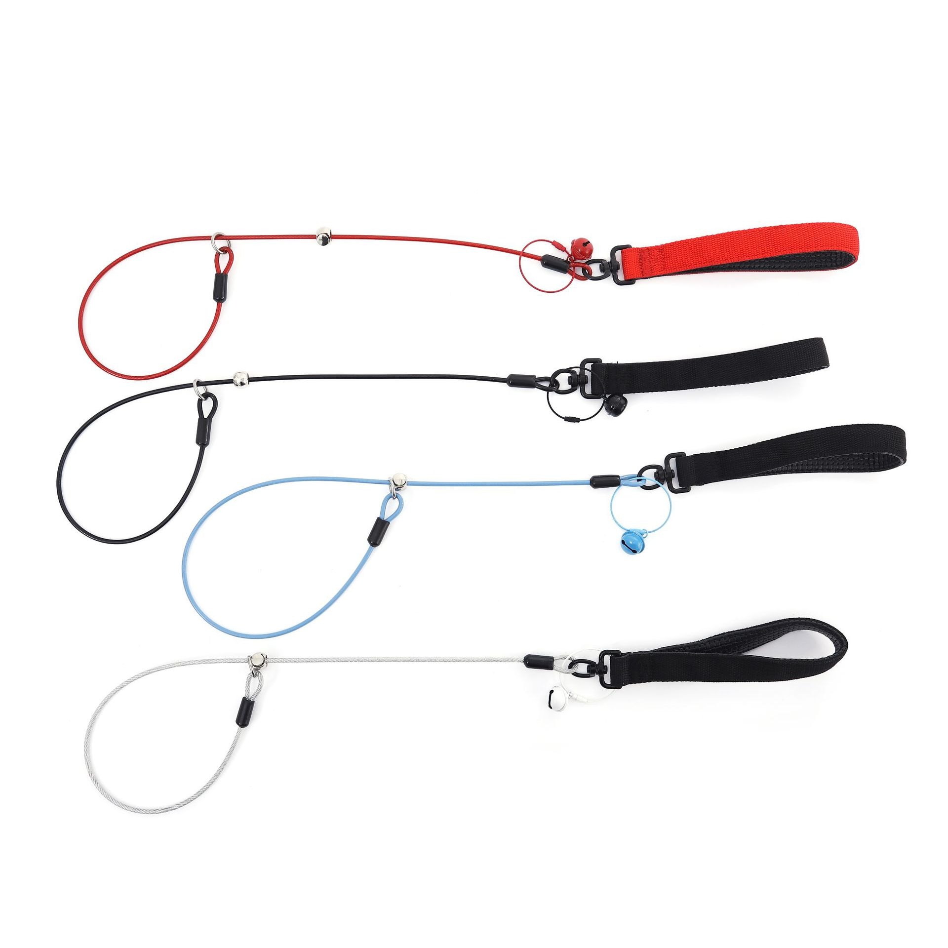 2M Adjustable Dog Slip Leash Durable Pet Training Lead for Small Medium Large Dogs