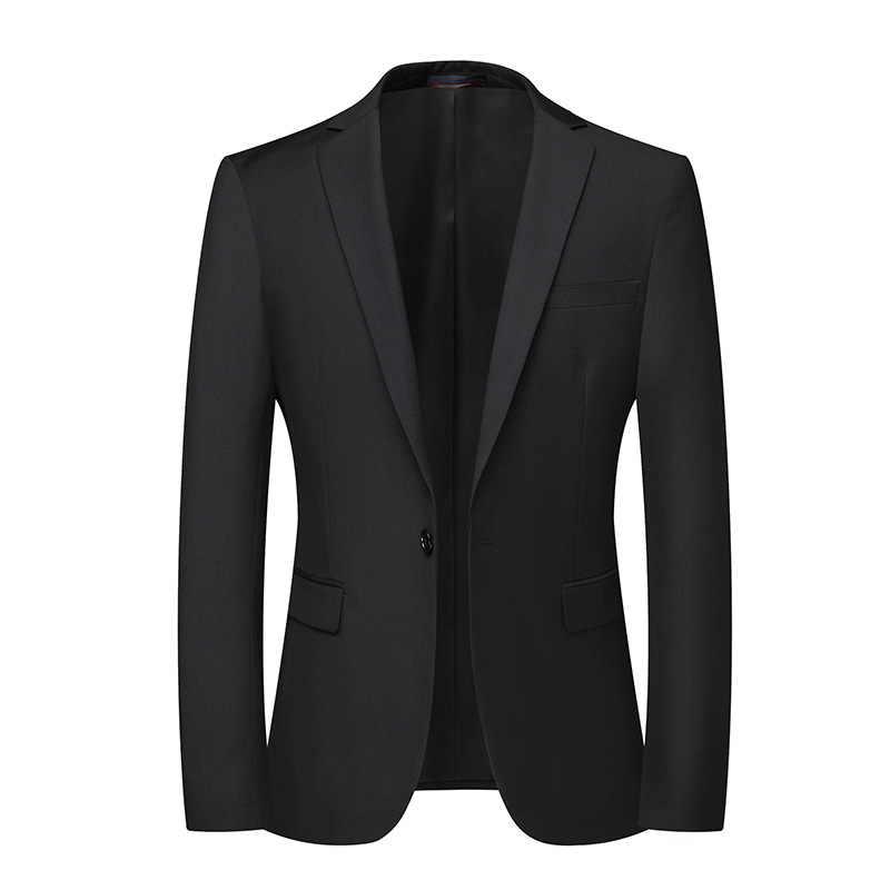 B1216Men's small suit outer single suit slim fit casual top