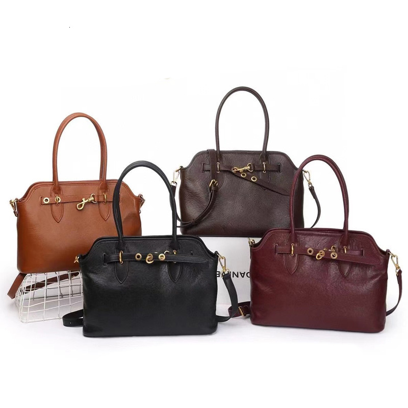 New Product Women trend s Handbag Women s Retro briefcase Shoulder bag Personalized design Fashion designer leisure Women s Shoulder bag