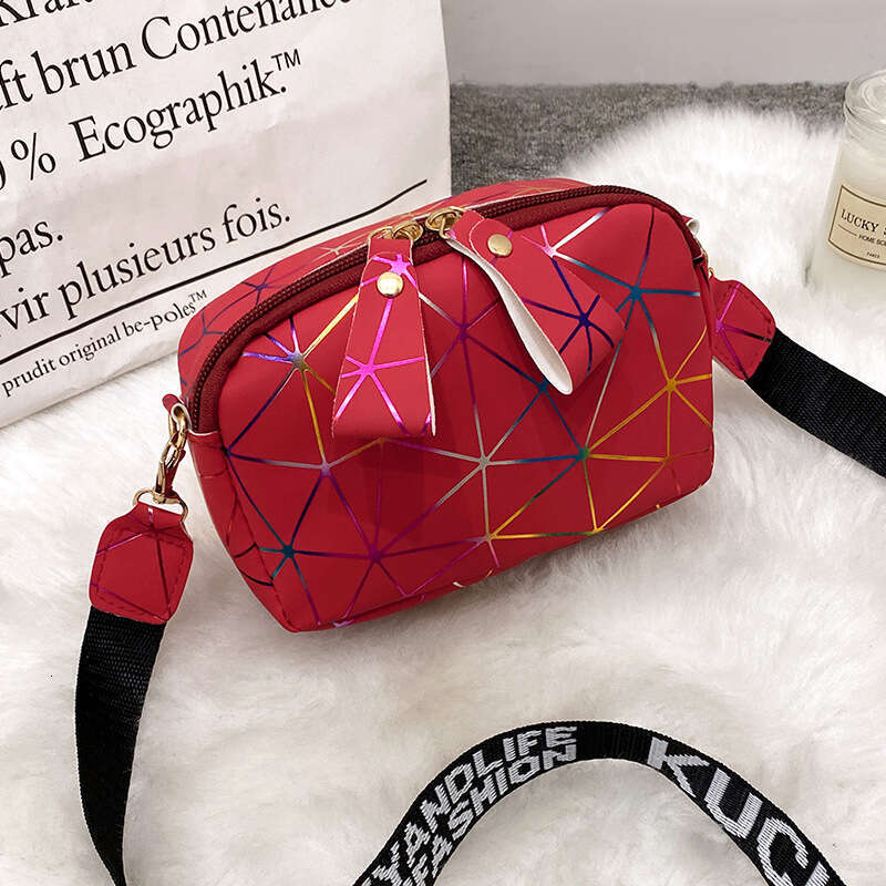 Makeup Ladies Foreign Trade Printed Wide Shoulder Strap, Small Bag, Women's Crossbody Bag