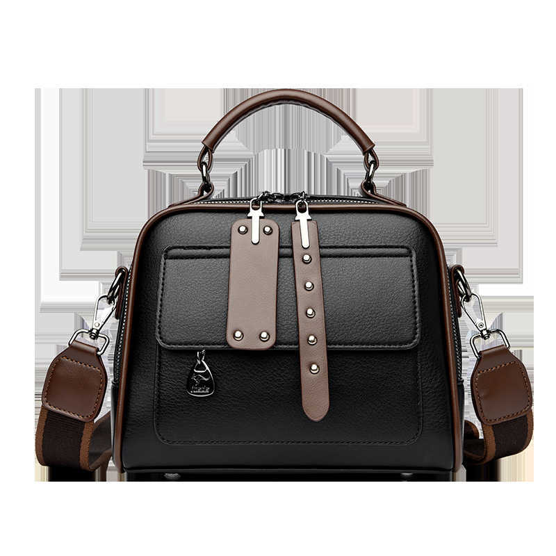 Advanced crossbody bag autumn fashion versatile high-end feeling women's bag multi-layer women's bag large capacity practical handbag 241215