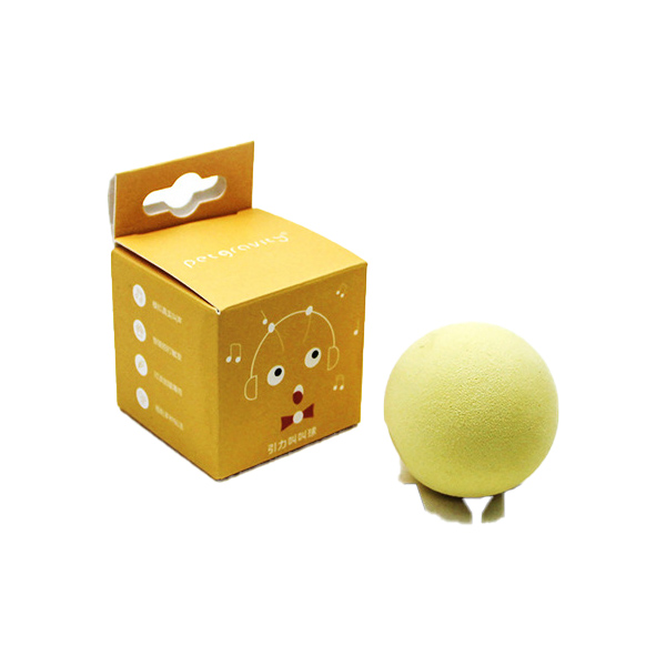 Plush cat toy light up sound gravity bark bark ball catnip tease cat ball bird chirp grinding teeth bite from high magic pet
