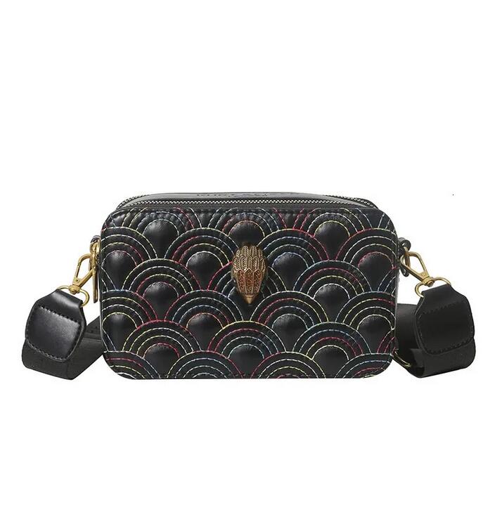 New Shoulder Kurt Giegers Fashion Camera Zipper Letter Small Square kurtsBag Womens Handbag a4