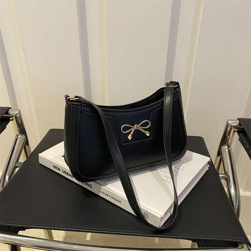 High Quality And Versatile Armpit Women's New Fashionable Hand-Held Shoulder Bag, Stylish French Stick Bag