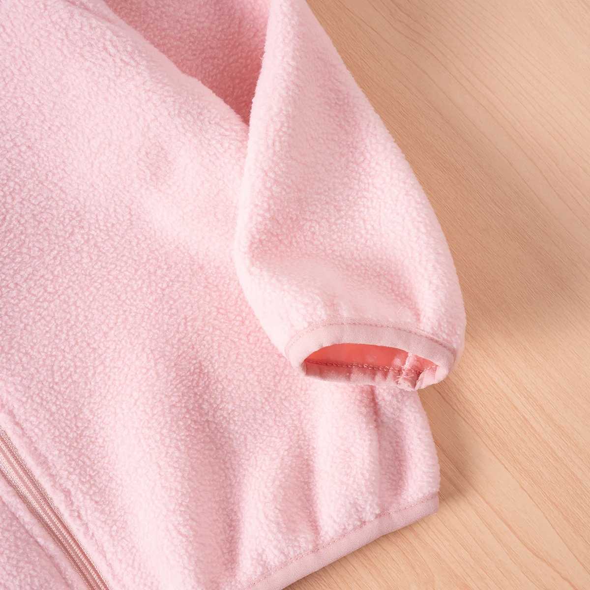 2024 Infant Toddler Zip Jacket Autumn Fashion Childrens Clothing Casual Boys and Girls Long-sleeved Cardigan Thickened and WarmXJ241214