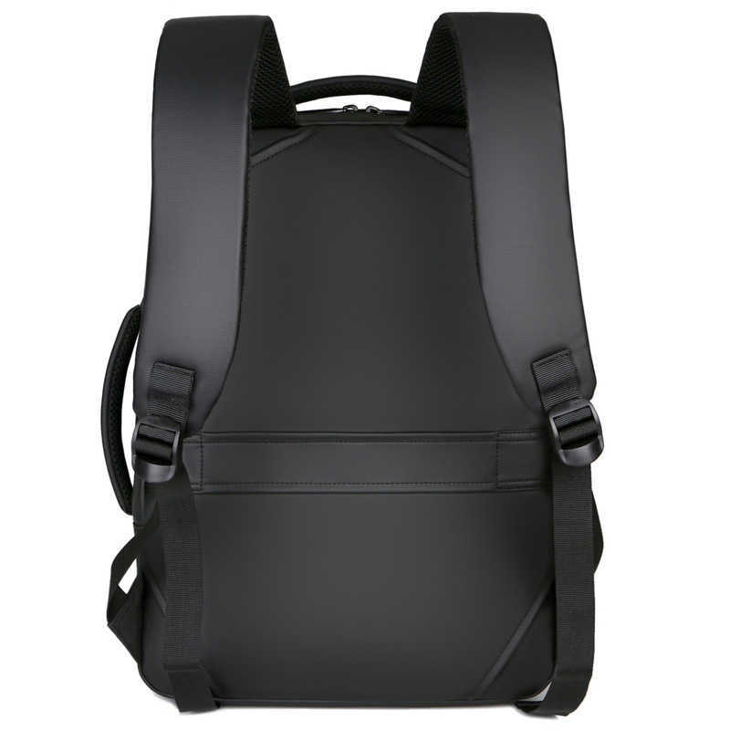 Backpack New Business Mens Film Computer Bag Multi Functional Business Backpack Large Capacity Leisure Travel Bag 240920