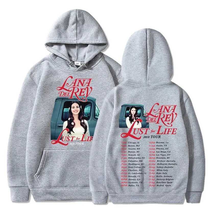 New s longing for life printed mens hoodies shirts sweatshirts Pulleys Harajuku unisex clothing X241216