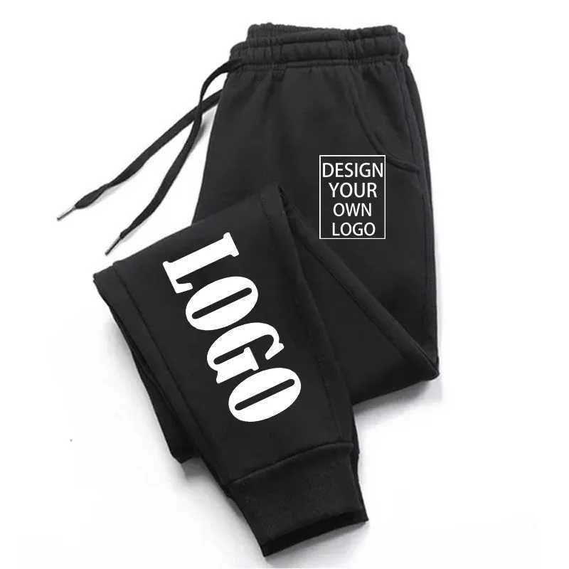 Customized New Men Sweatpants Casual Jogging Slim Fit Drawstring Trousers Athletic Sport Pants X250319