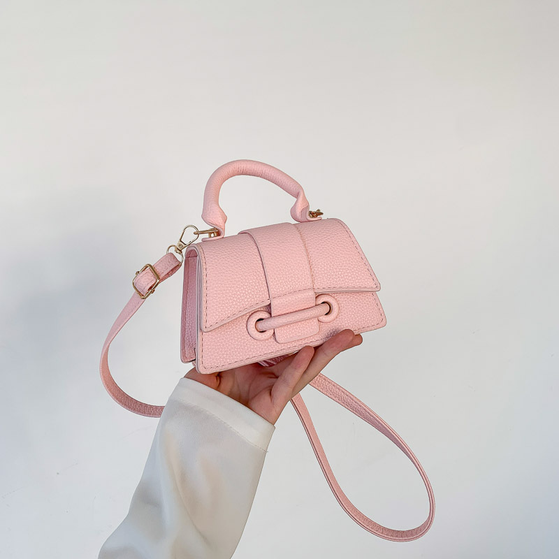2025 Free shipping designer bags for womens Inclined shoulder bag black rose red white brown pink Solid color simplicity