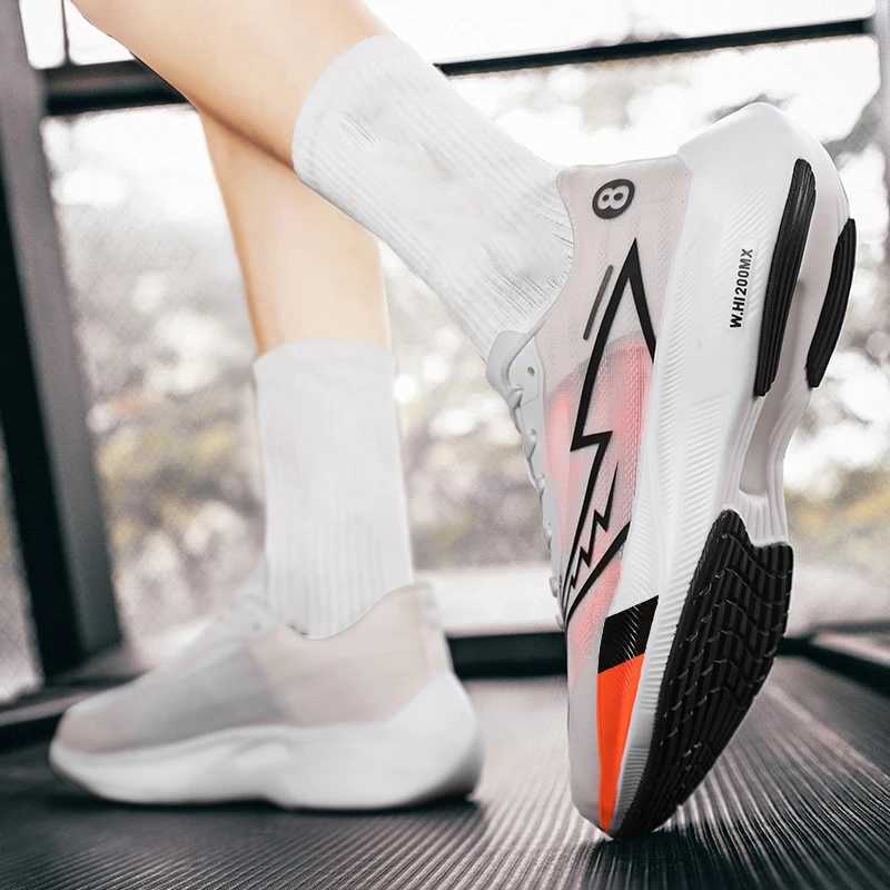 Sneakers Man High Quality Non-Slip Casual Sports Shoes Lightweight Breathable Tennis Shoe Running Shoes Carbon Plate Men TrainerC250325