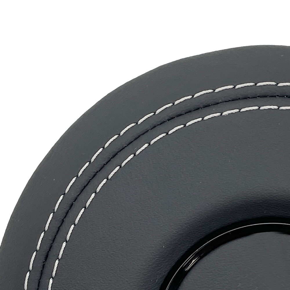 For Mercedes Benz AMG A35 C63 GT G63 G500 black blue Alcantara Steering wheel decorative cover painting black