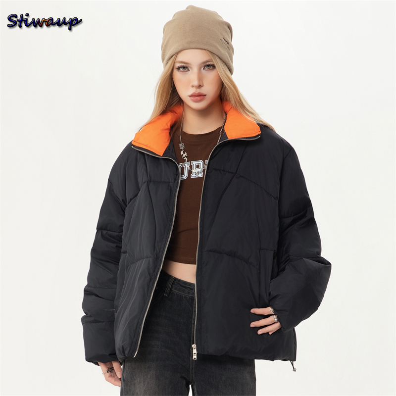 Womens Winter Parkas Women's Winter Padded Down Jacket Women Winter Coats Woman 2024 Korean Style Winter Outdoor Clothes Female Outer Down Jacket