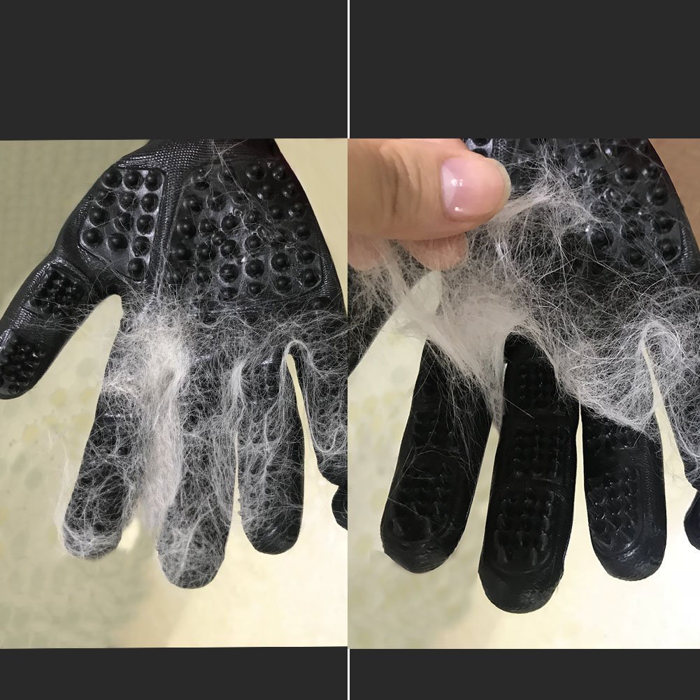Manufacturers direct pet gloves bathing massage cleaning gloves cats and dogs cat brushing hair removal hair combing gloves