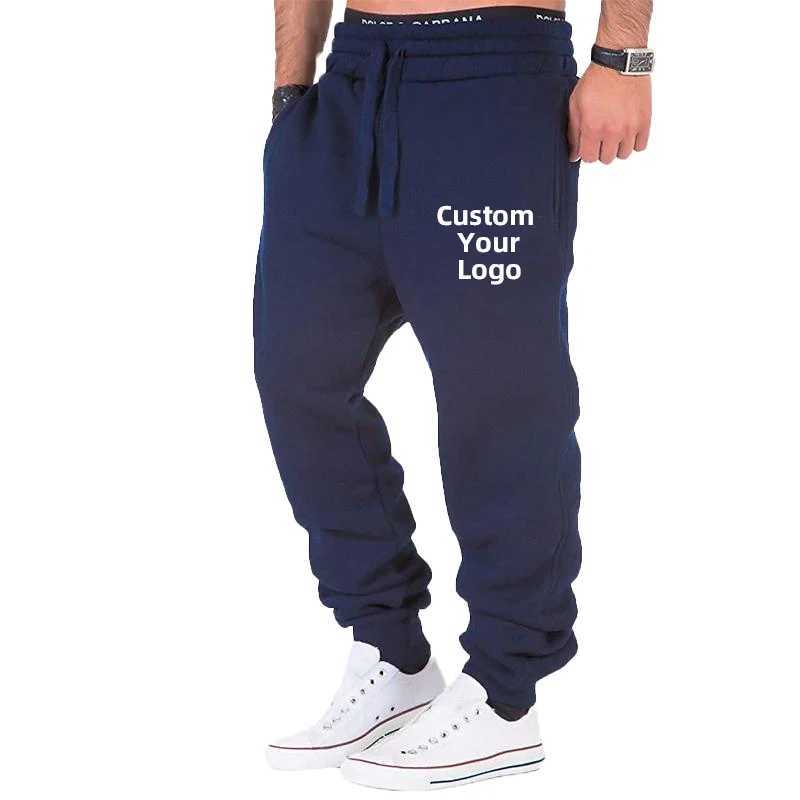 Customize your Pants Men Fashion Sports Trousers Drawstring Jogging Pants Trousers Casual Baggy Pants Sweatpants X2503191
