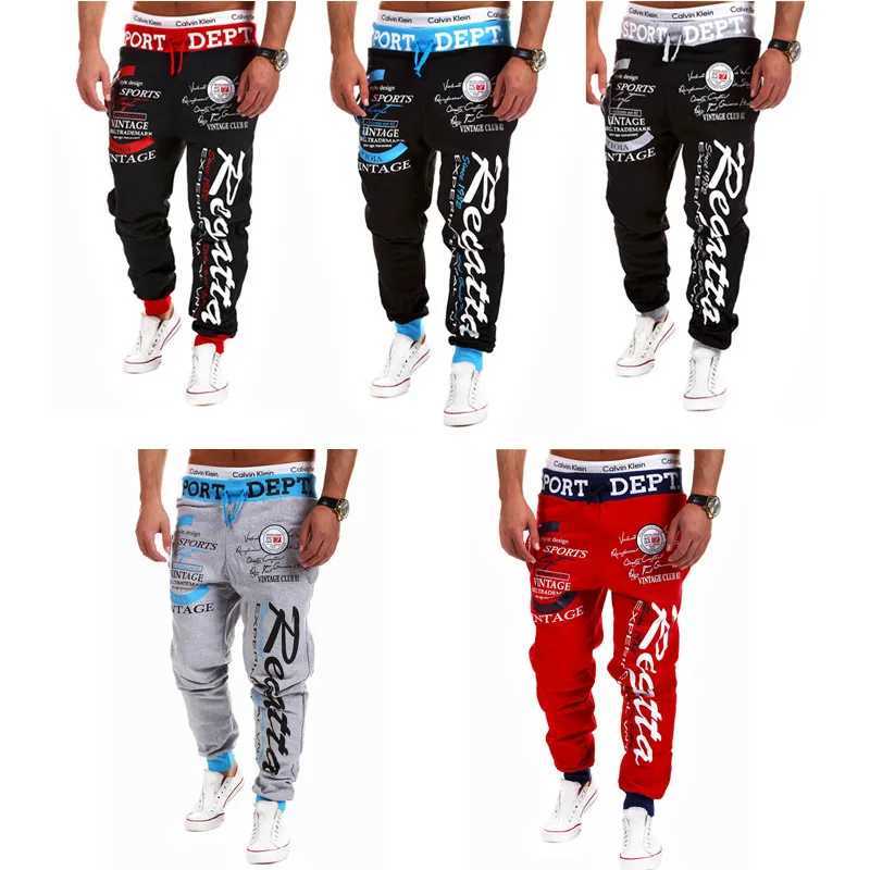 2024 New Men Jogging Long Pants Autumn and Winter Mens Fleece Hip Hop Sweatpants Soft Sports Pants Jogging Pants X241216